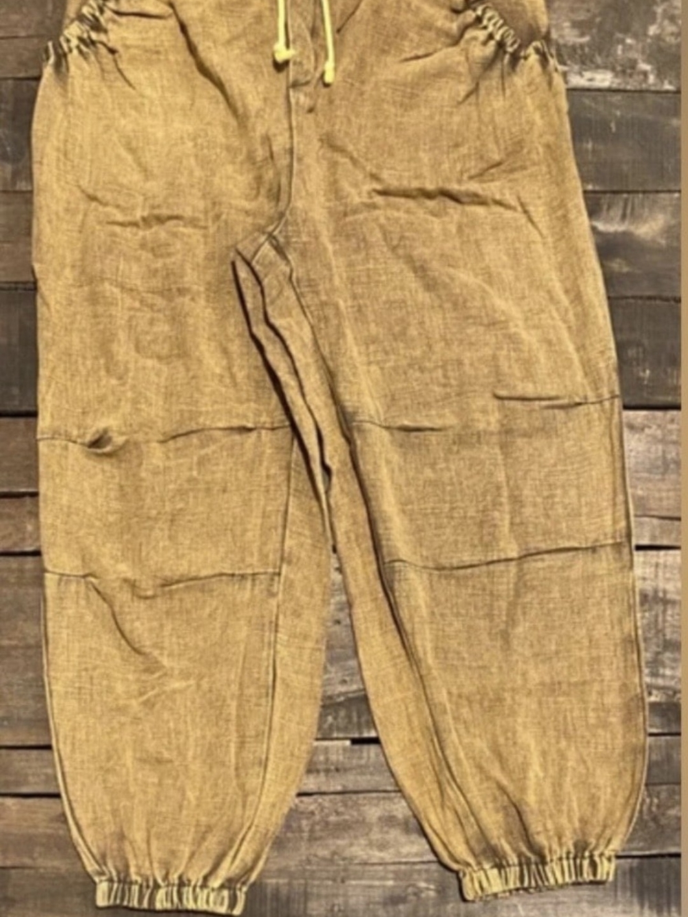 251p Jaded Gypsy Relaxed Drawstring Jogger Pants